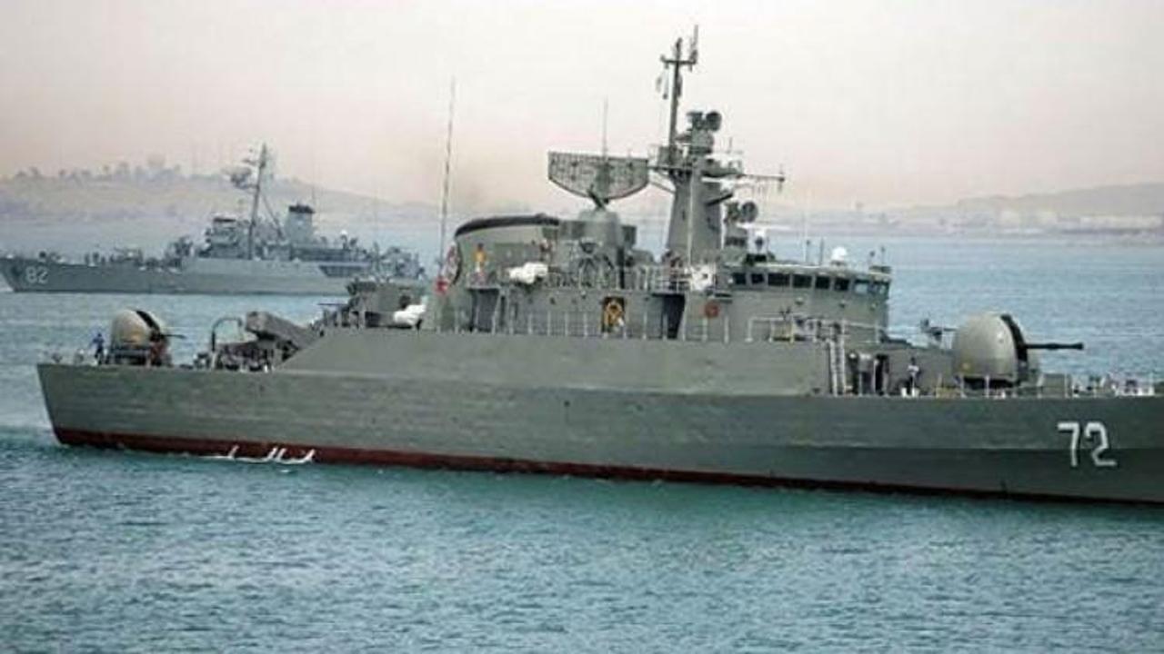 İran savaş gemilerini gönderdi