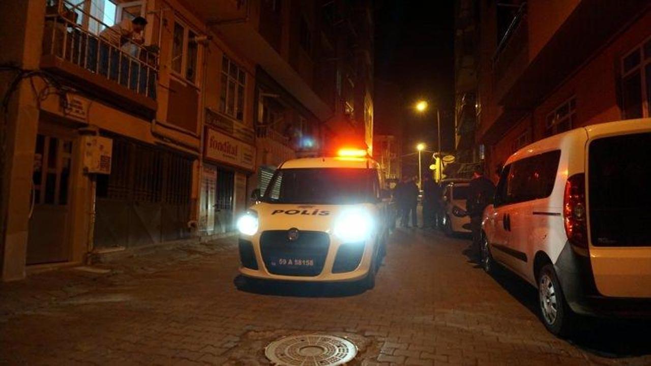 Tekirdağ'da bir binanın duvarına molotofkokteyli atıldı