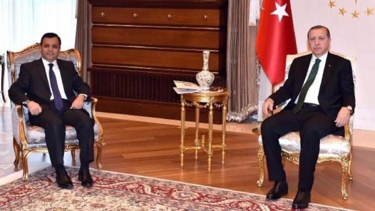 Erdoğan AYM Başkanı Arslan'ı kabul etti