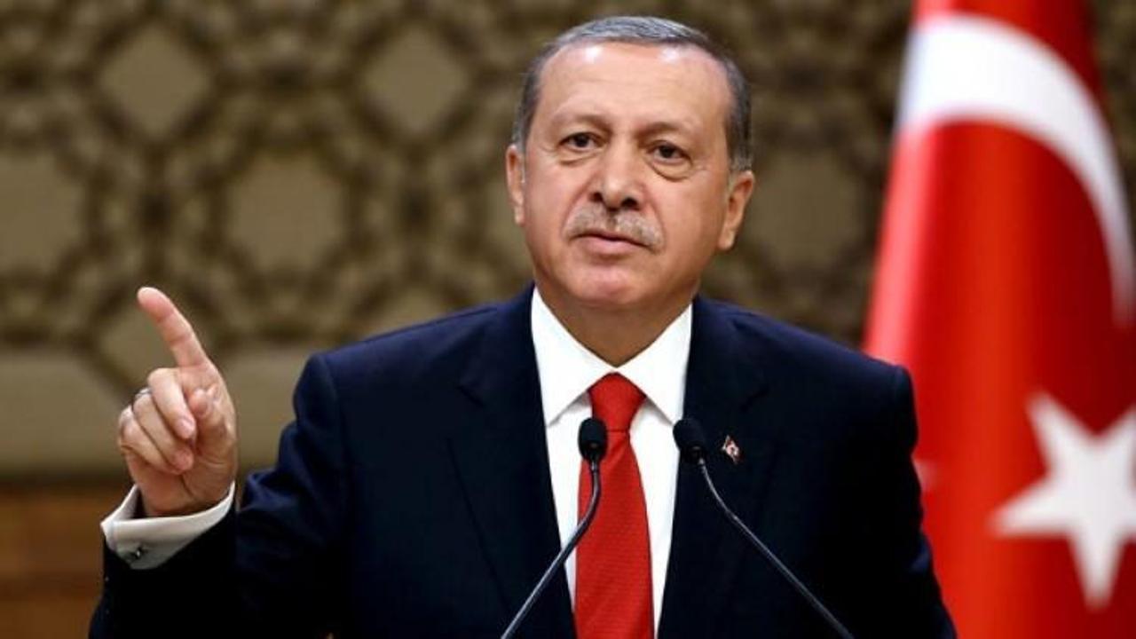 Cumhurbaşkanı Erdoğan Barzani'yle görüştü