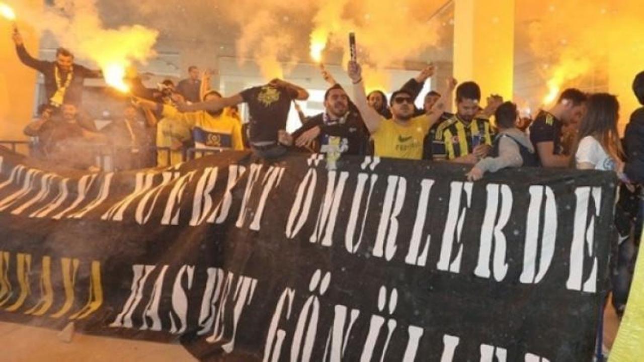 Fenerbahçe'ye coşkulu karşılama