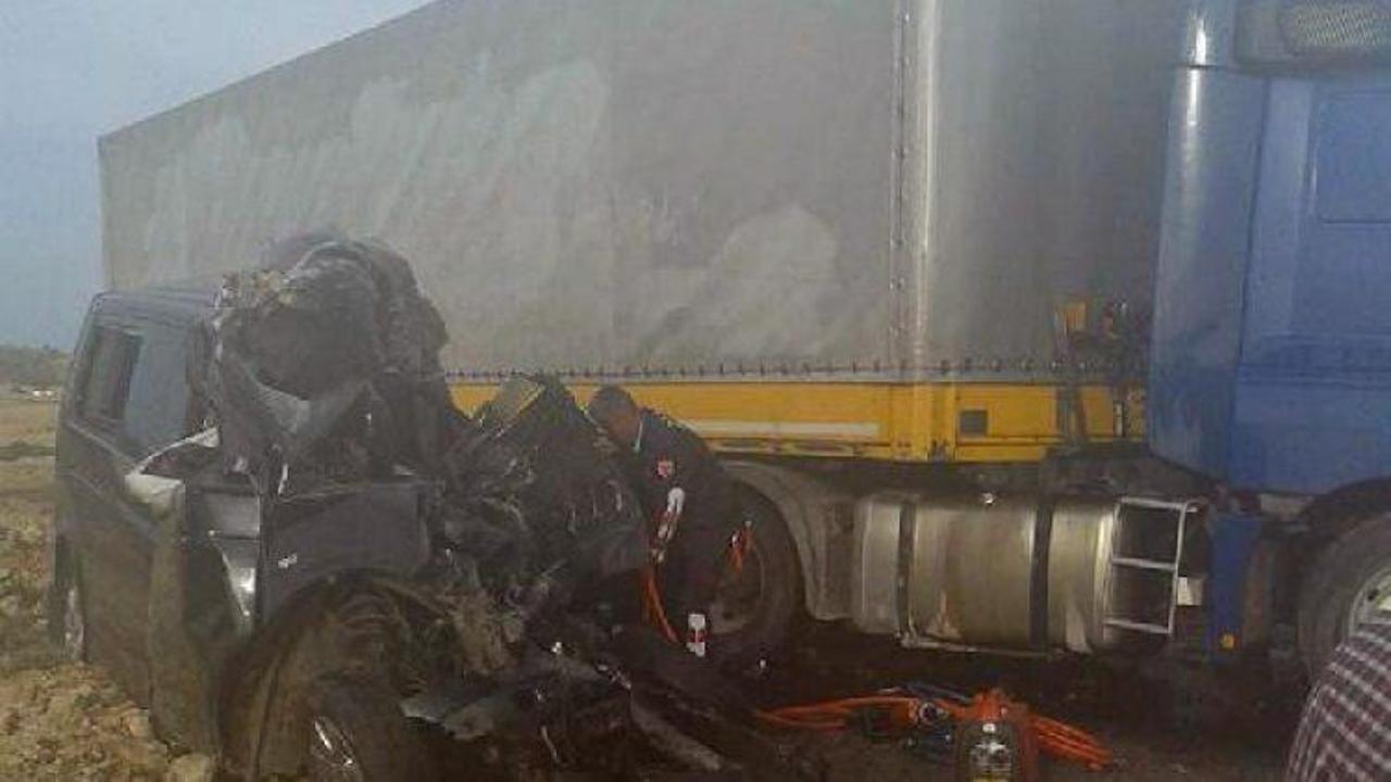 Mardin'de trafik kazası: 1 ölü, 4 yaralı