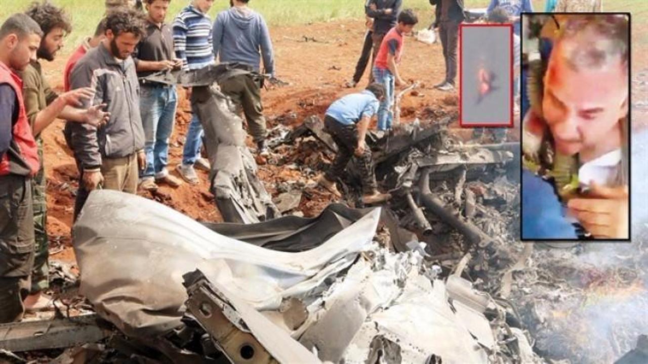 Suriye'de savaş uçağı dürüşürüldü