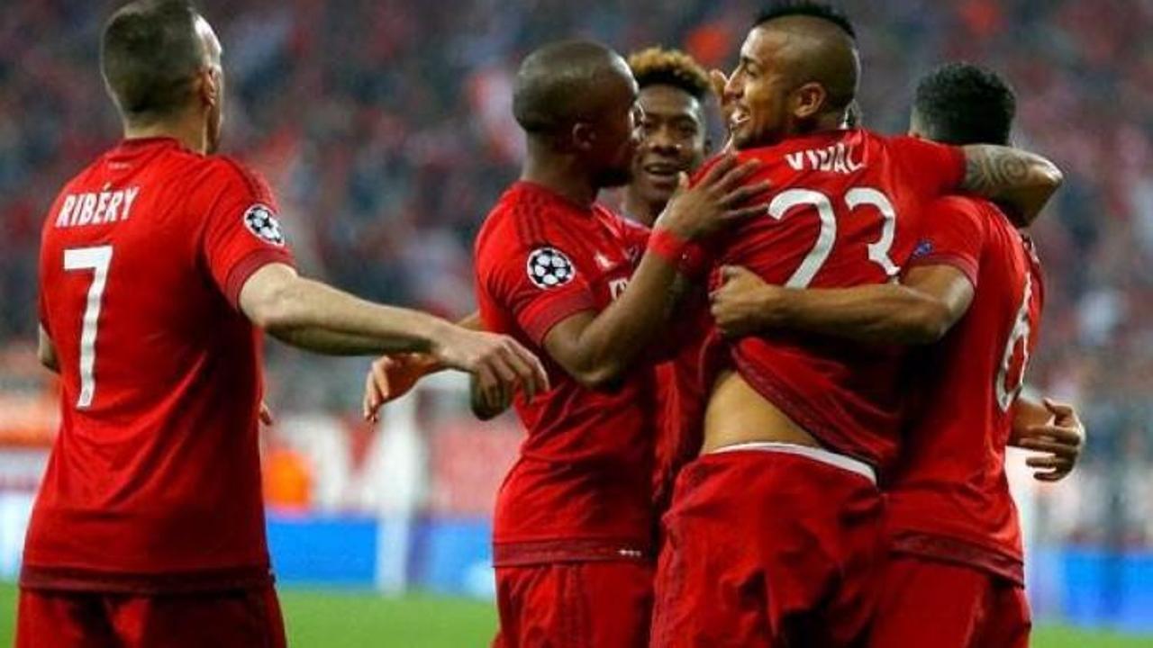 Bayern'den Benfica'ya tek kurşun