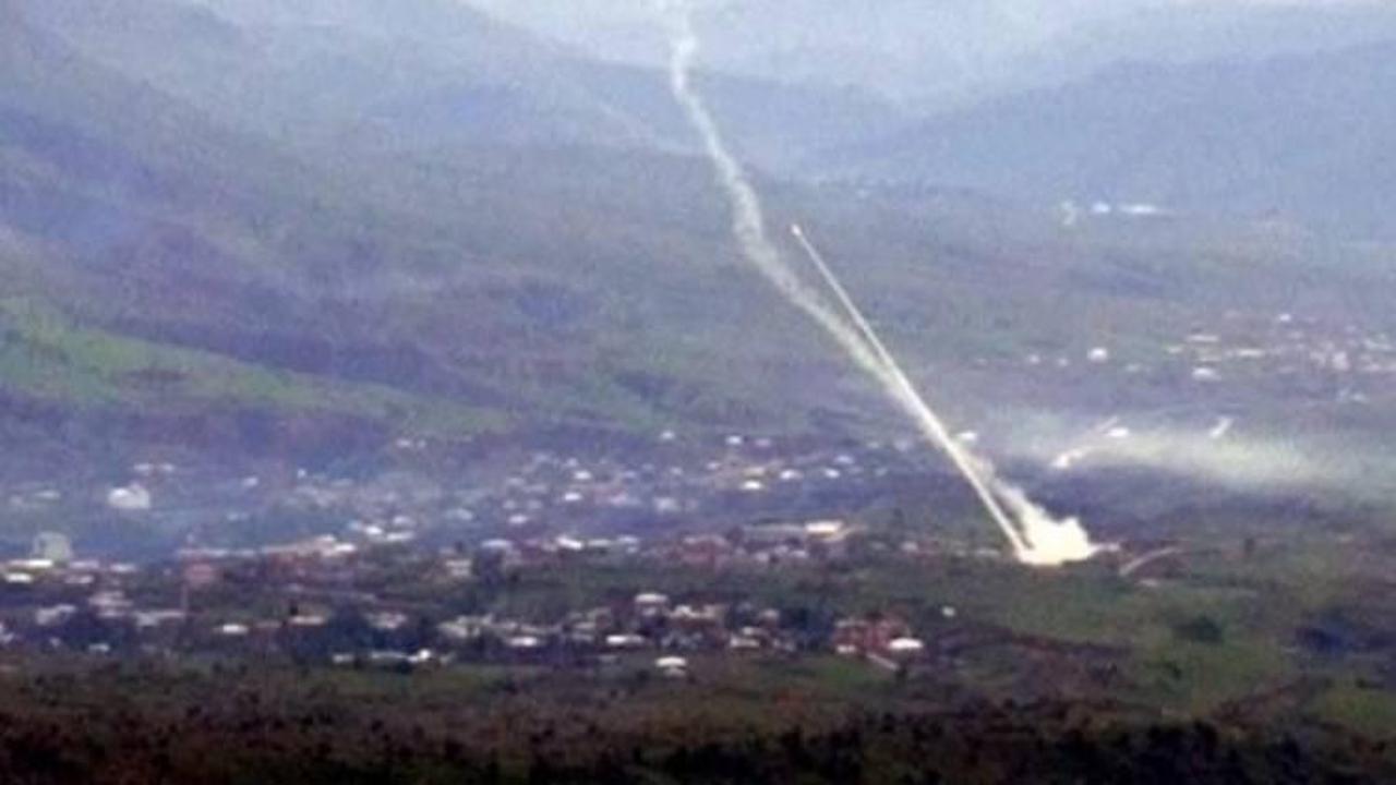 Şemdinli'den Kuzey Irak'a top atışı