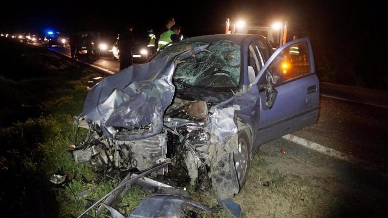 Tekirdağ'da trafik kazası: 8 yaralı