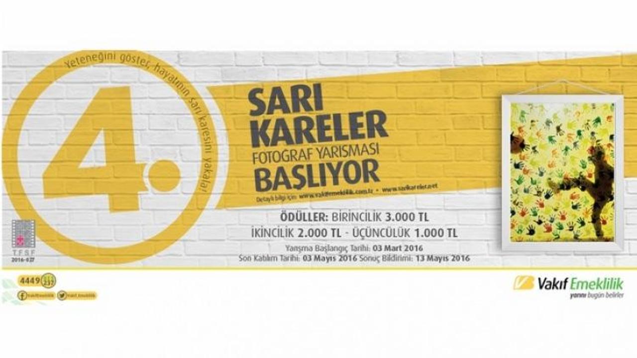 Vakıf Bank'tan 'Hayattan Sarı Kareler' yarışması