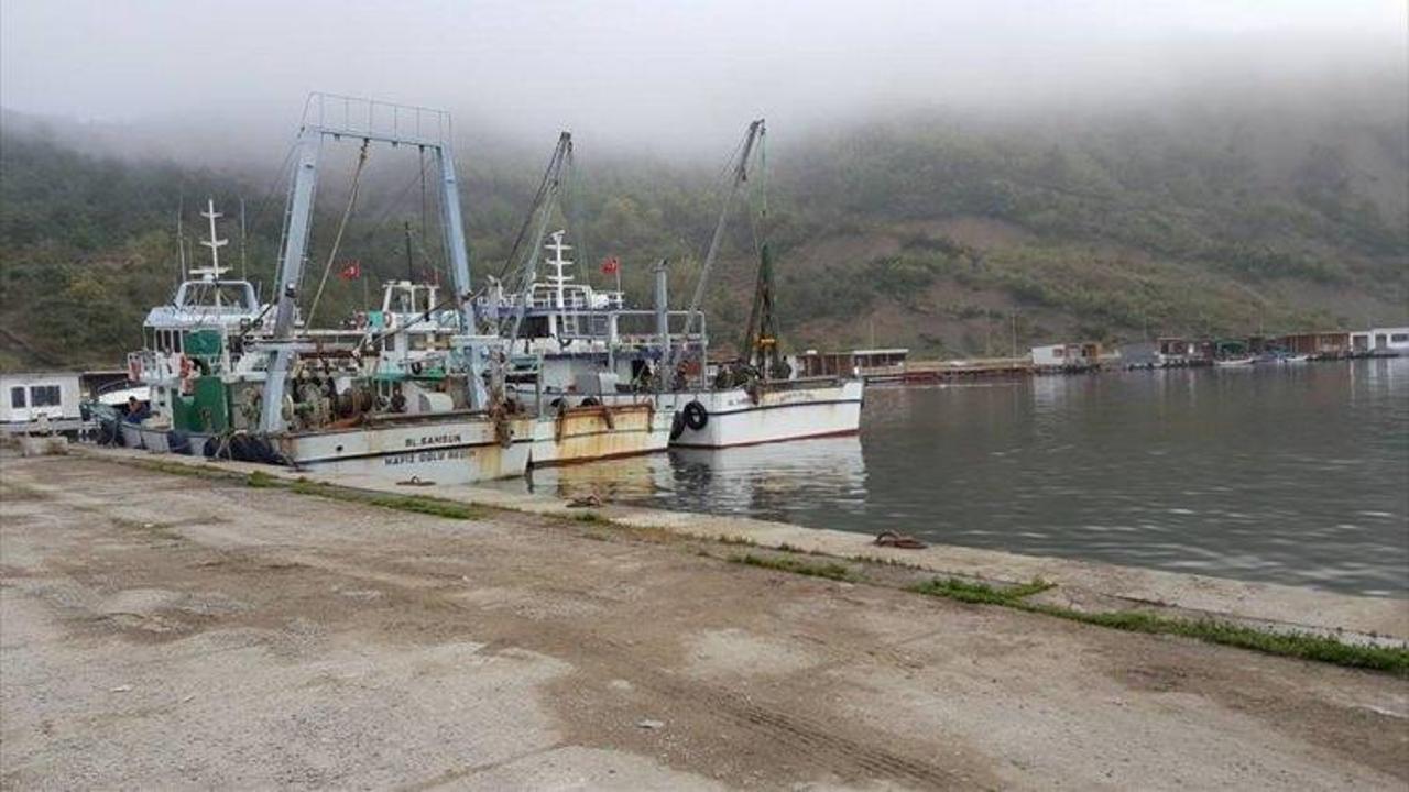Sinop'ta balıkçı tekneleri çarpıştı