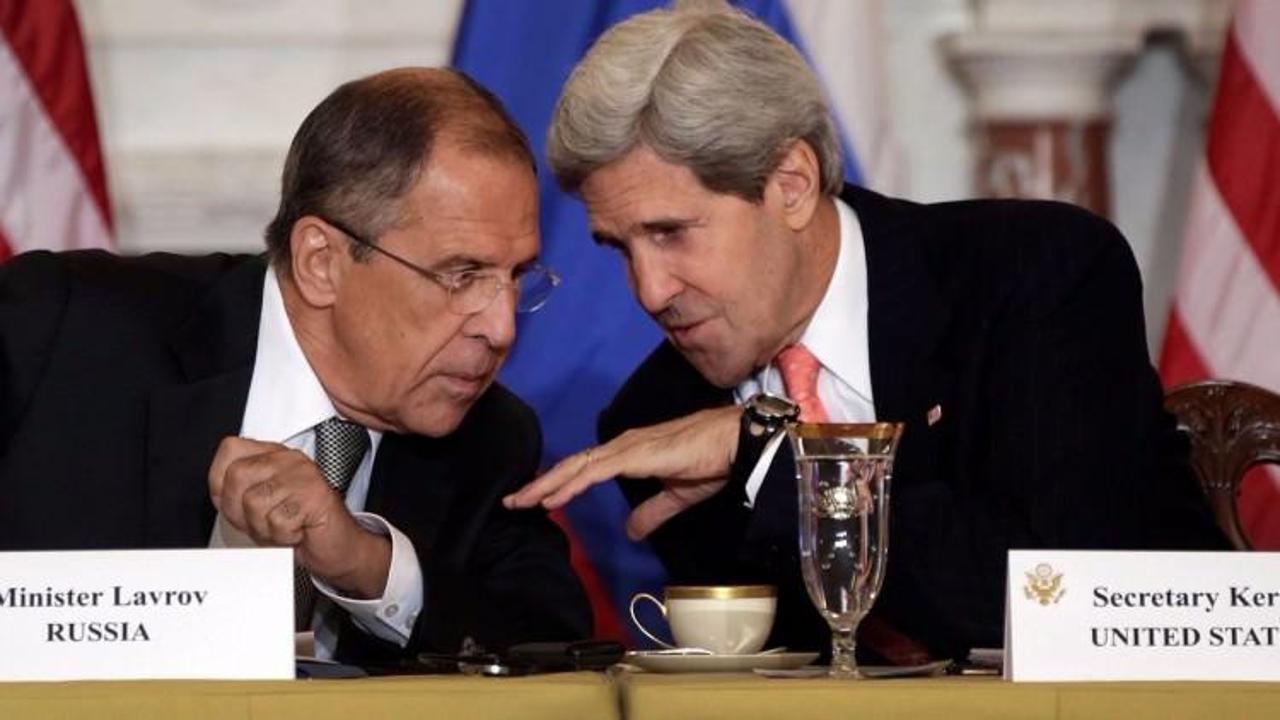 Kerry ile Lavrov arasında 'alçak uçuş' telefonu