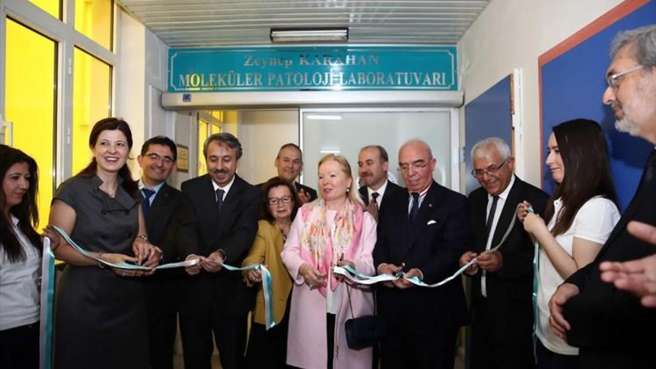 TÜ’de patoloji laboratuvarı açıldı