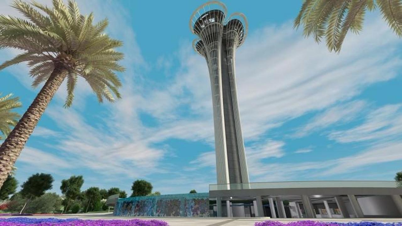 Expo Kulesi'nin inşasında ilginç olay!