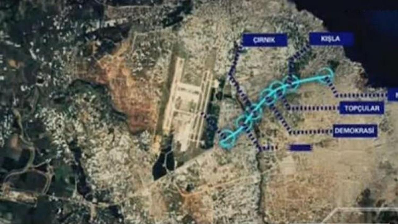 Antray'ın g&uuml;zergahı yayınlandı