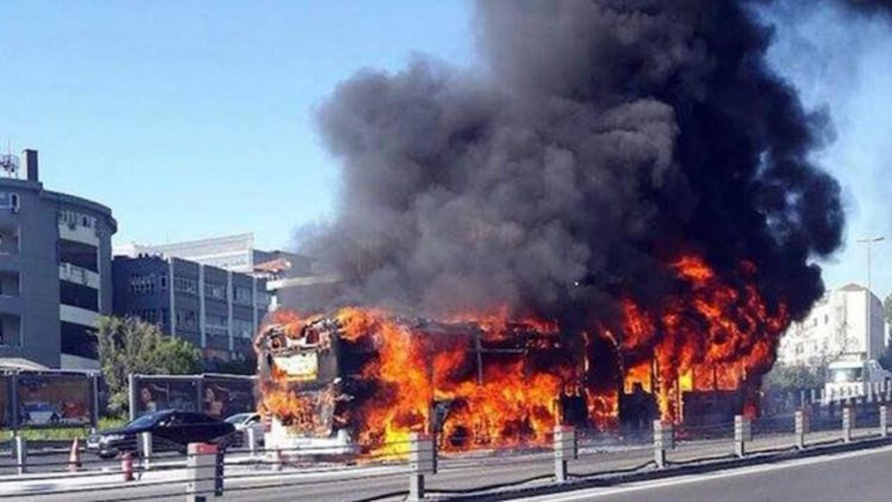Metrobüsün neden yandığı ortaya çıktı