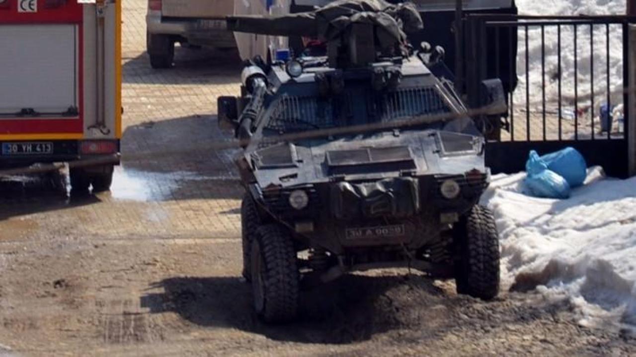 Zırhlı araca EYP'li saldırı: 1 asker yaralandı