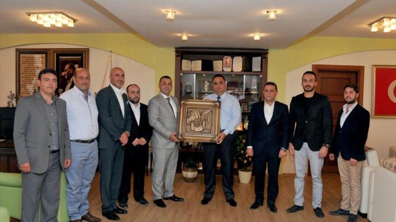 ASKON yöneticilerinden Tarsus Belediye Başkan'ı Can'a ziyaret