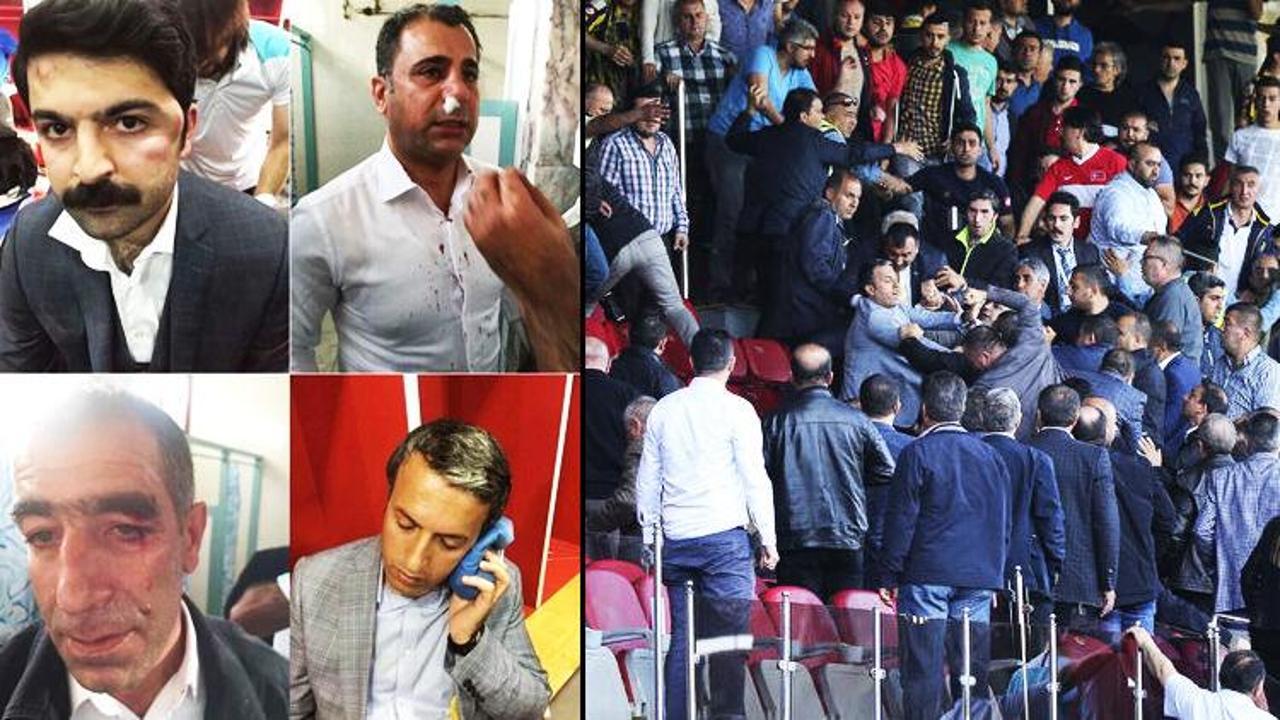 Başkentte rezalet! Amedspor y&ouml;neticilerine dayak