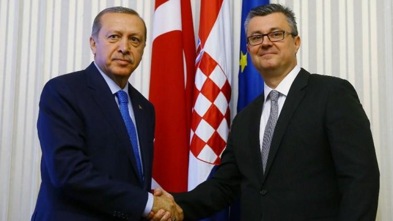 Erdoğan  Oreşkoviç’le bir araya geldi