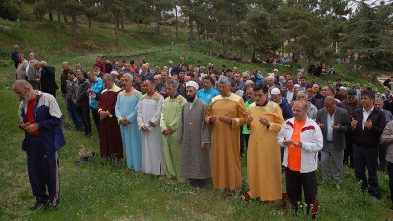 Afşin'de yağmur duasına çıkıldı