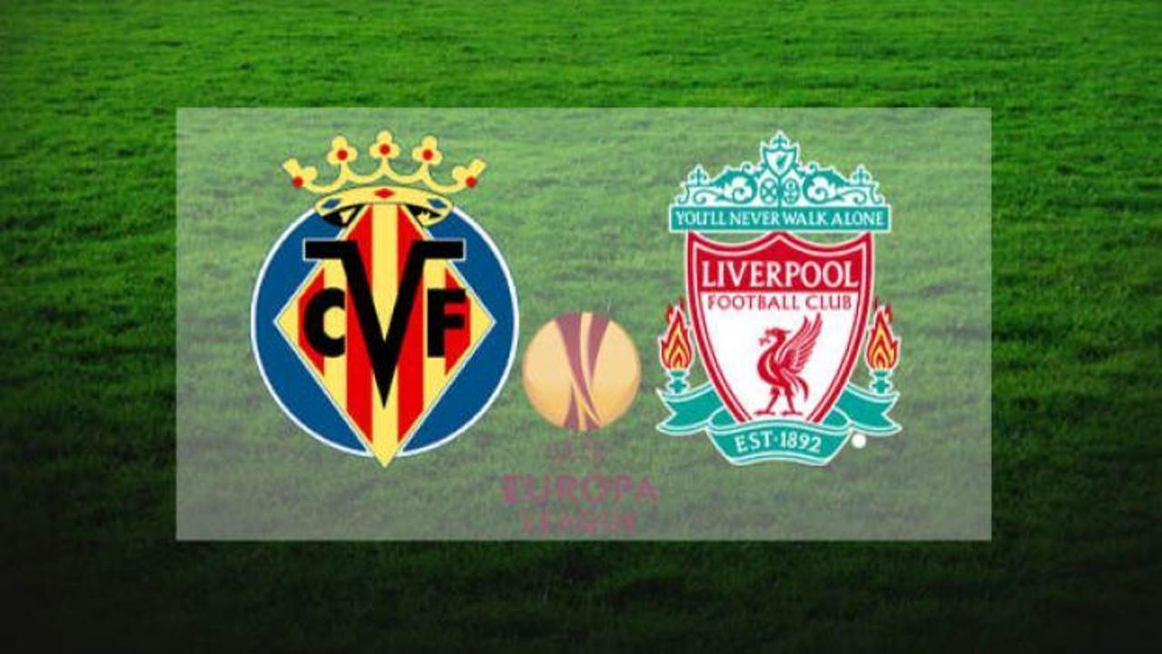 Villarreal Liverpool geniş özet ve istatistikleri