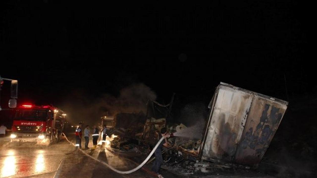 Mersin'de feci kaza: 1 ölü 2 yaralı