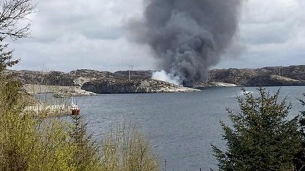Norveç'te helikopter kazası