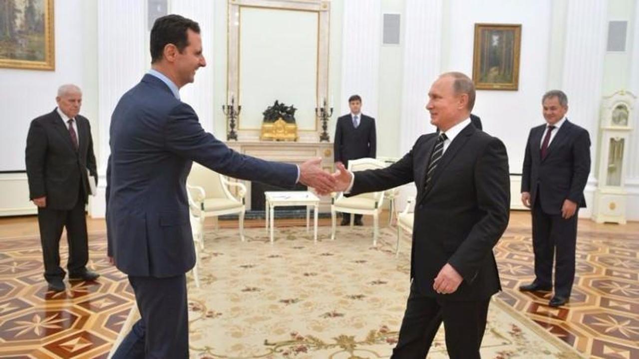 Esad: Putin'le ilişkimiz çok içten, çok dürüst