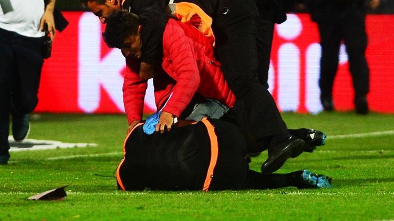 Trabzon'da d&ouml;v&uuml;len hakemle ilgili şaşırtan detay!