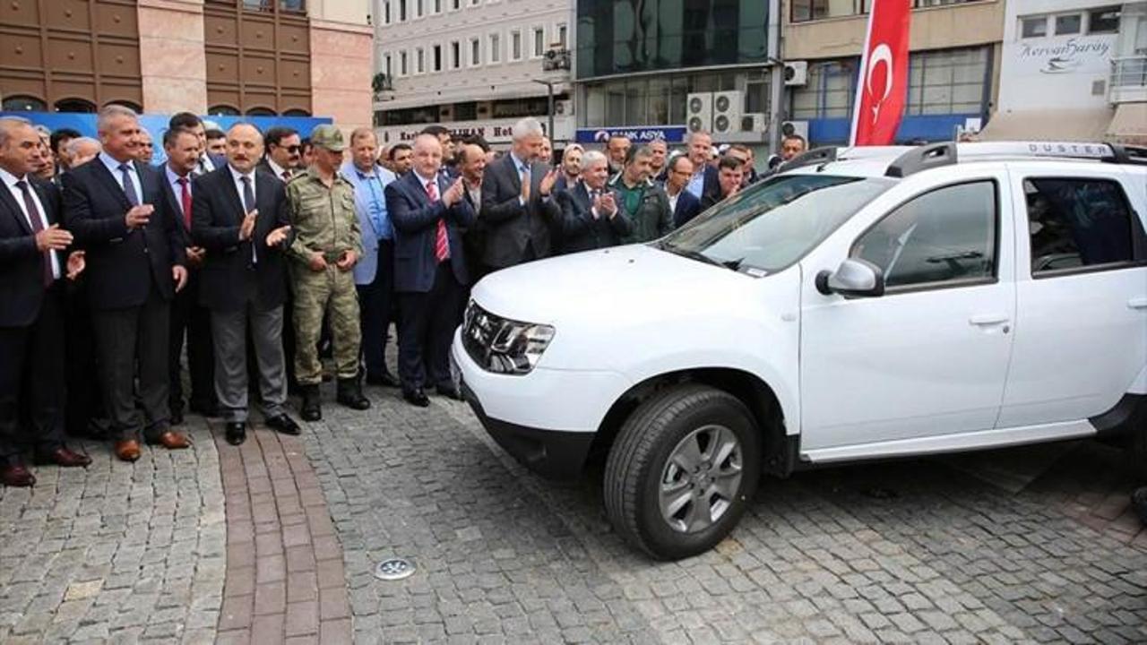 Ordu Büyükşehir Belediyesi'nden İl Emniyet Müdürlüğüne araç desteği