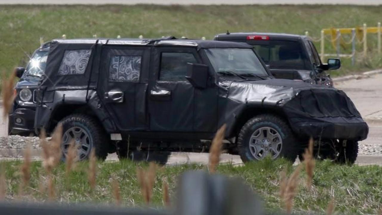 Yeni Wrangler casusa yakalandı!