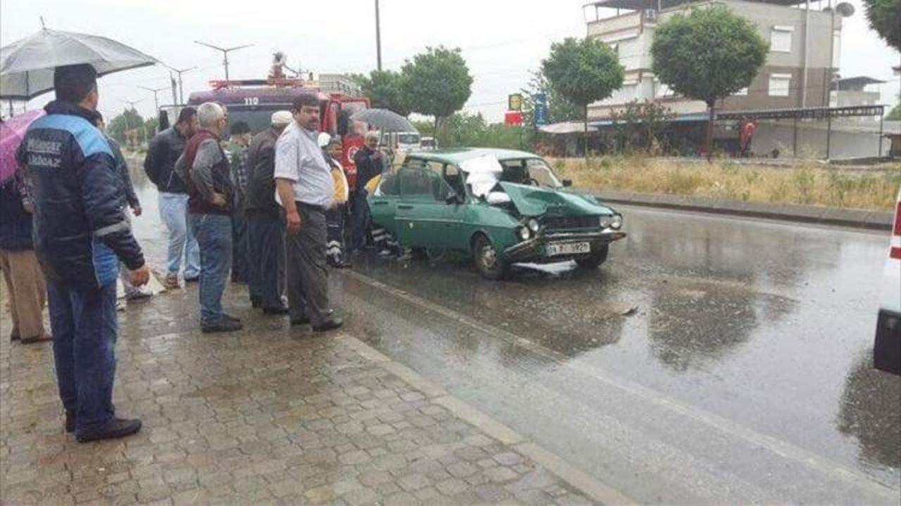Aydın'da trafik kazası: 1 ölü, 4 yaralı