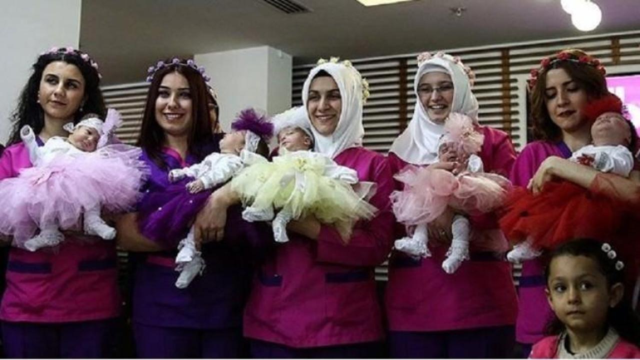 Bursalı beşizler taburcu edildi