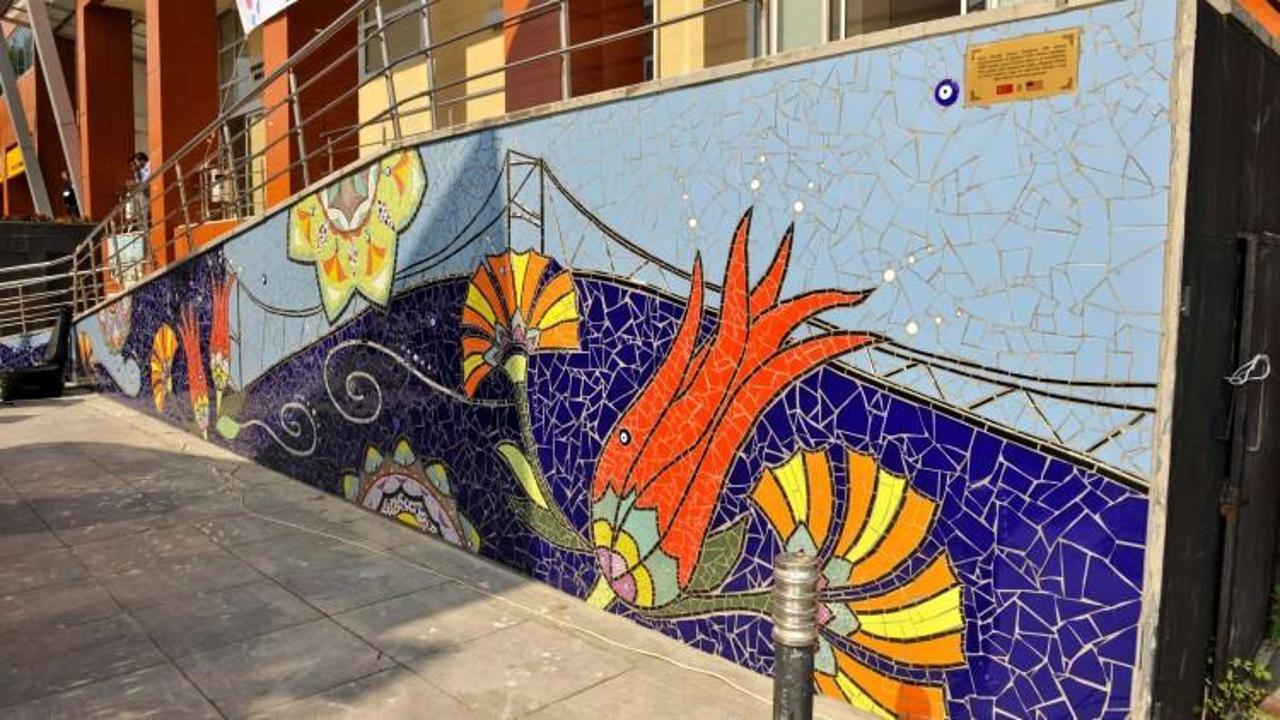 Barış mozaiğiyle Beykoz’da kültürler birleşti