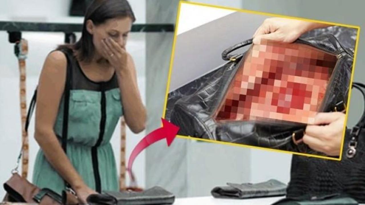 &Ccedil;antayı a&ccedil;ınca dehşete d&uuml;şt&uuml;ler 