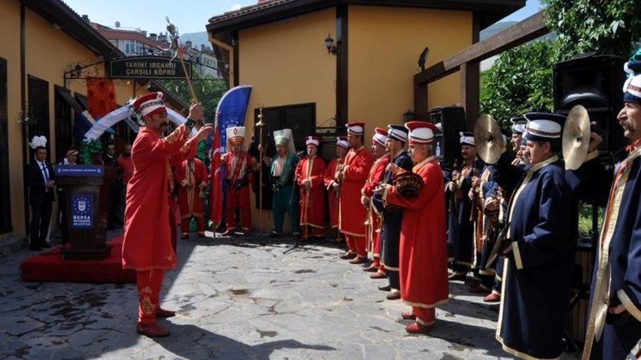 Tarihi Irgandı Köprüsü'nde "Sanat Günleri" başladı