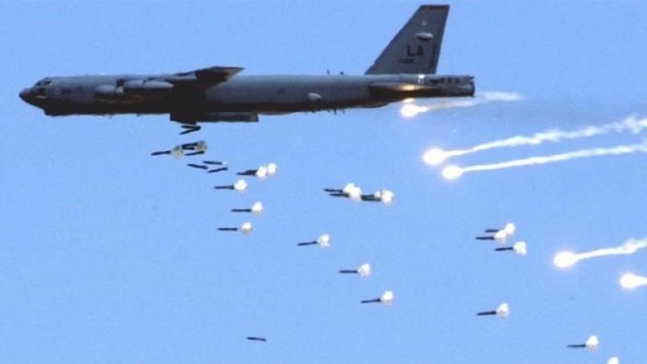  ABD'nin B-52 bombardıman uçağı düştü