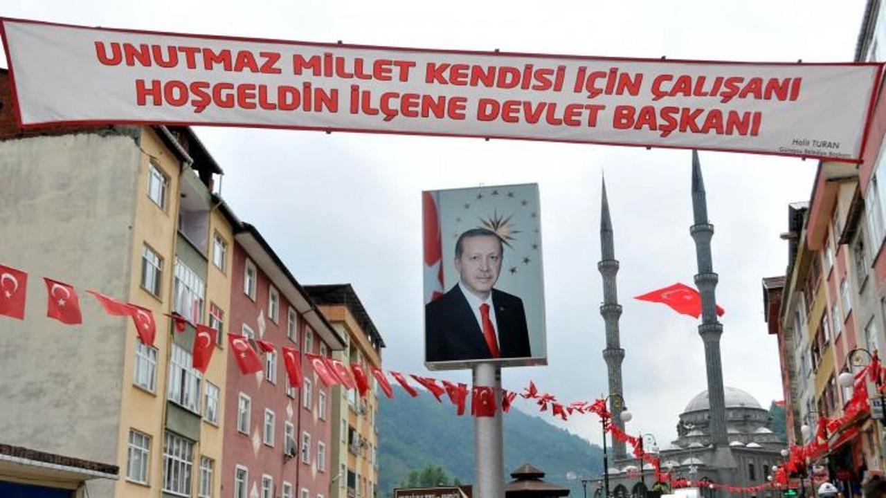 Baba ocağında  'Erdoğan' coşkusu
