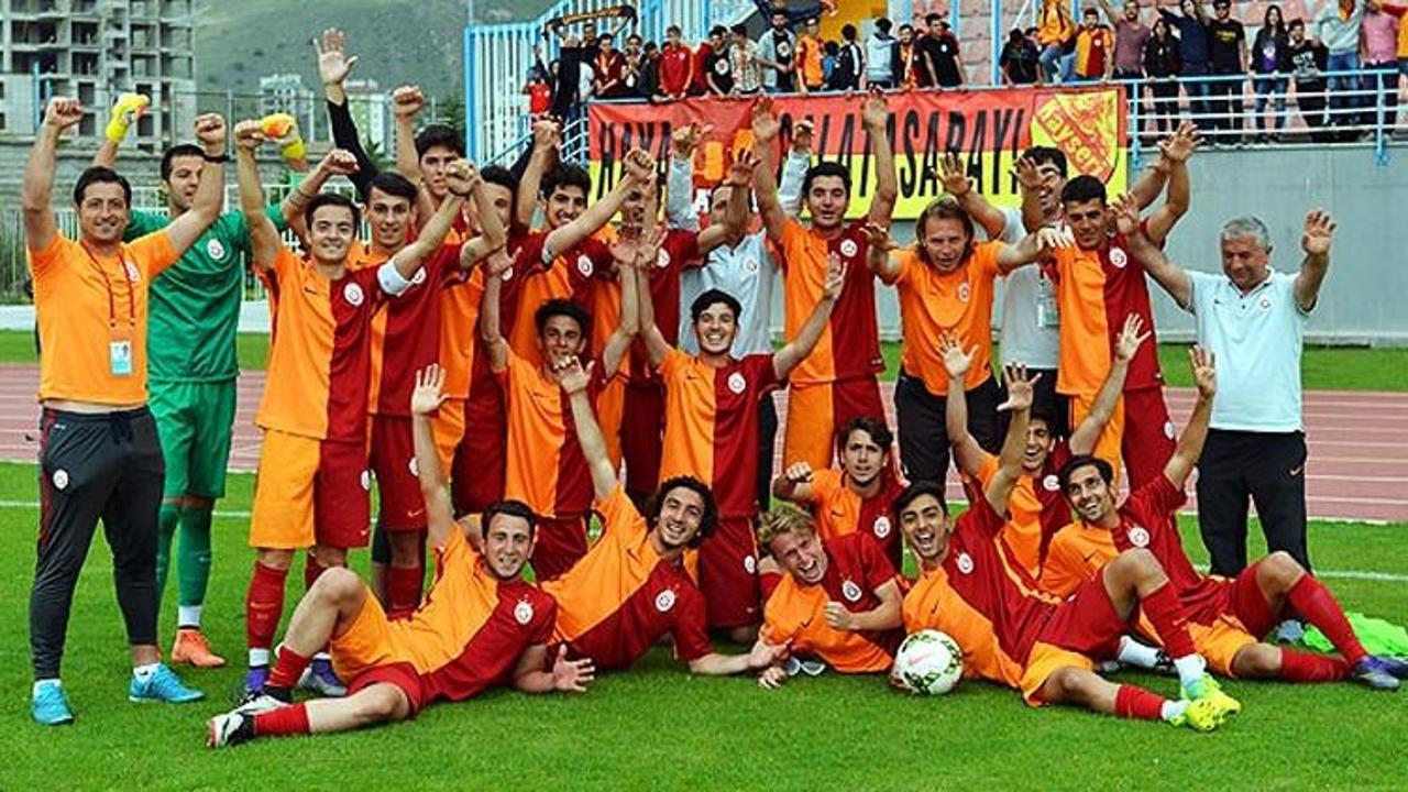 U19'da şampiyon Galatasaray