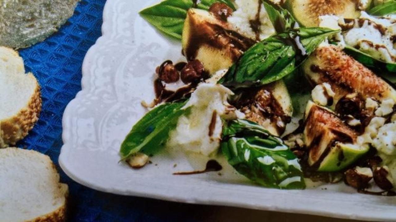 İncirli mozarella salatası
