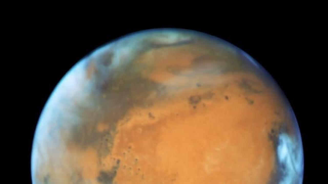 İşte Hubble'ın gözünden Mars'ın en net görüntüsü!