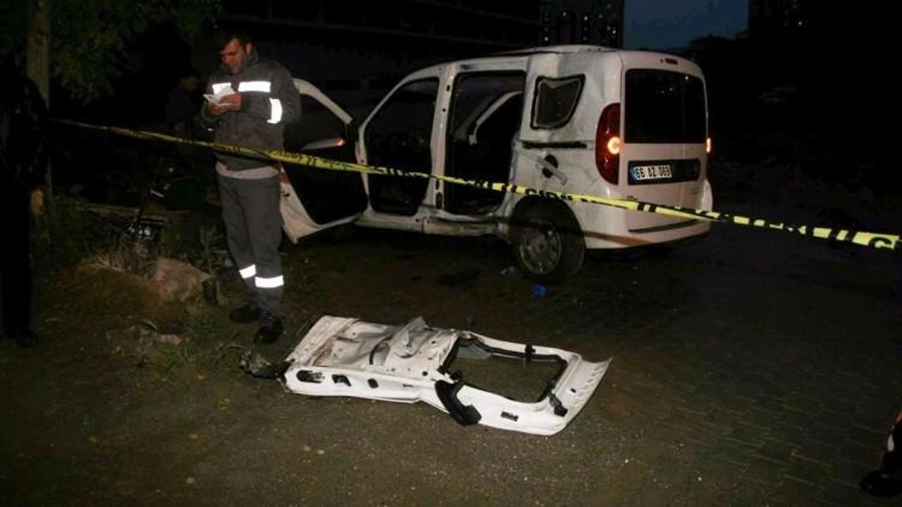 Yozgat'ta polis aracı kaza yaptı: 2 yaralı