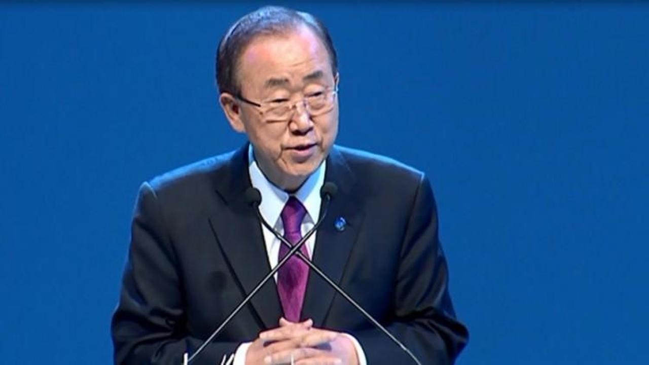 Ban Ki-moon'dan 'kararlılık'  çağrısı