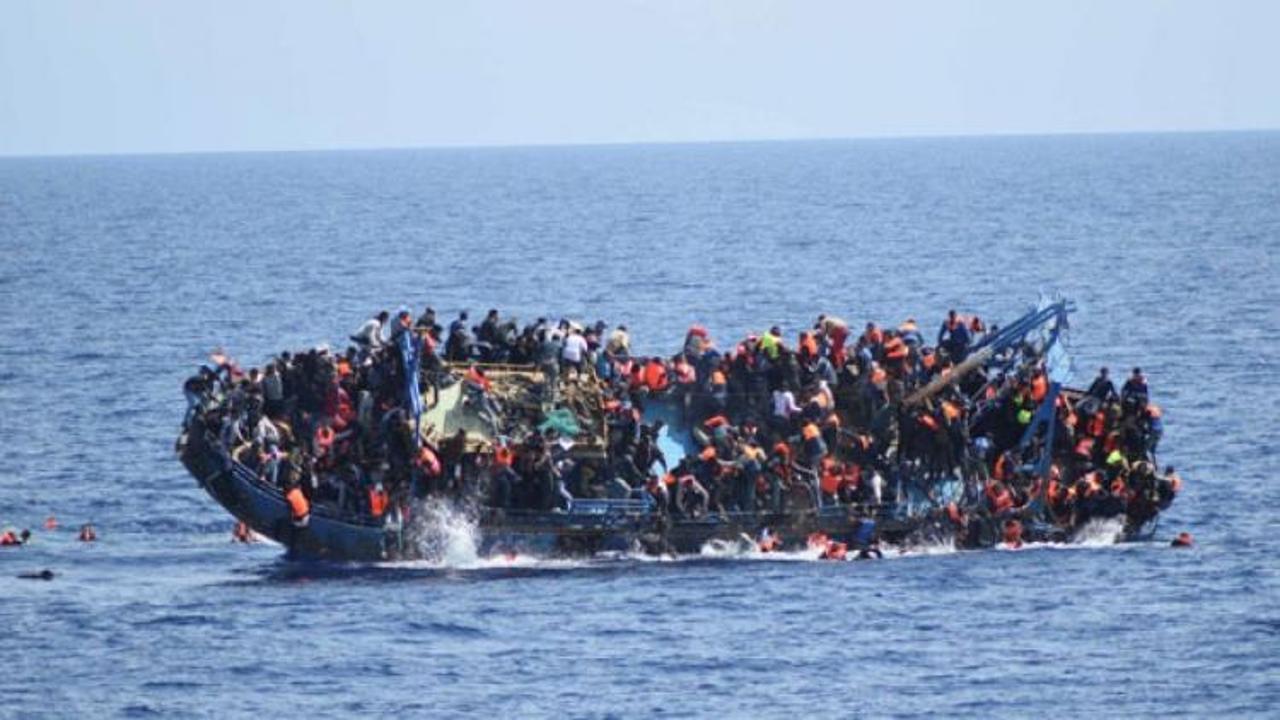 2 yılda 10 bin göçmen Akdeniz'de boğuldu