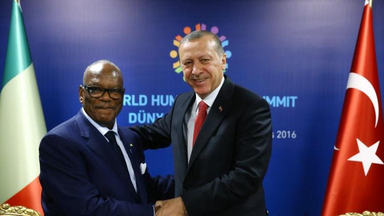 Erdoğan, Mali Cumhurbaşkanını kabul etti