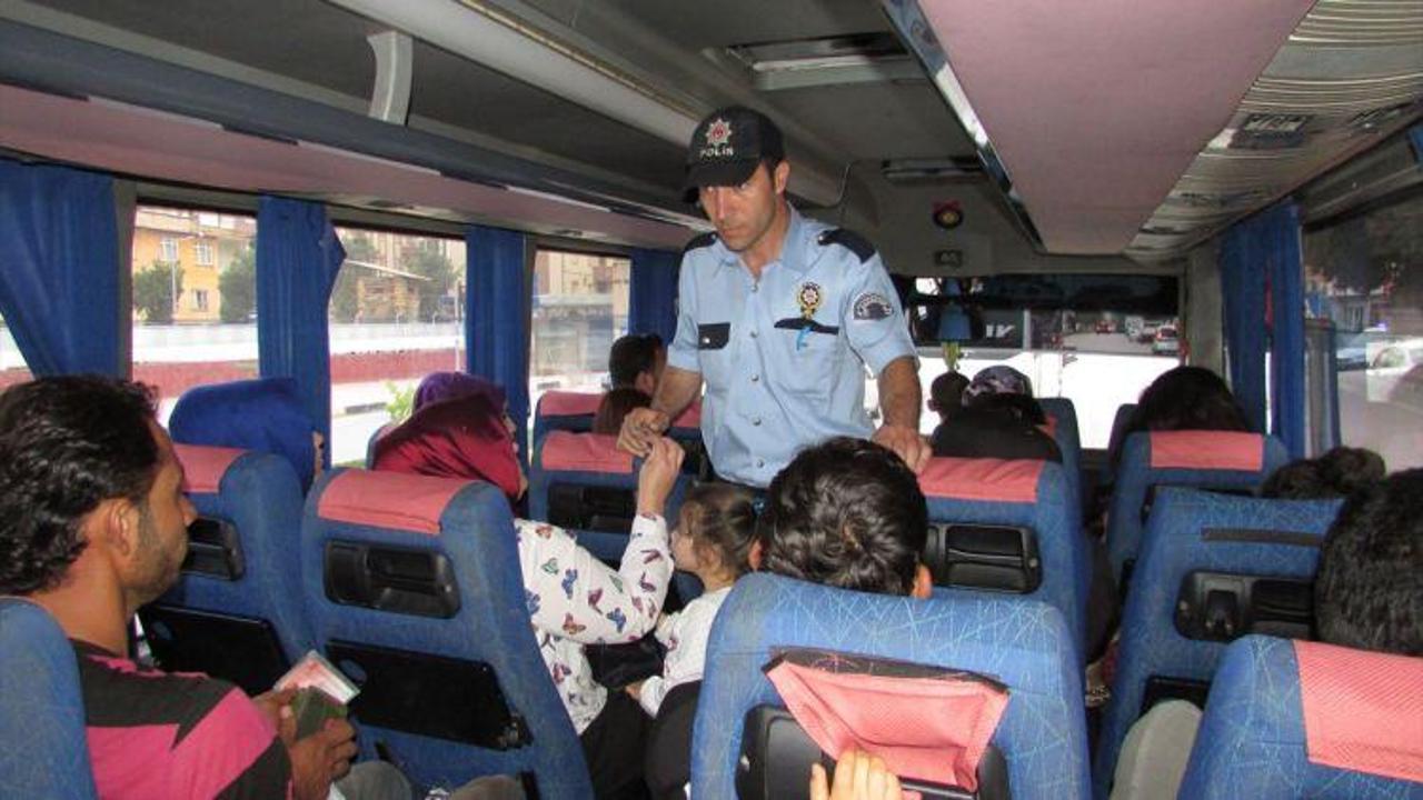 Gaziantep'te polisten huzur uygulaması