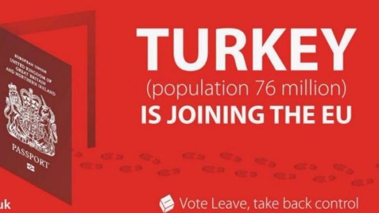 İngilitere'de alçak Türkiye kampanyası