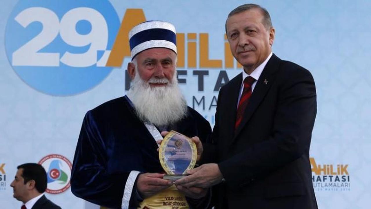 Yılın Ahisi dermirci ustası İmdat G&uuml;ndoğar