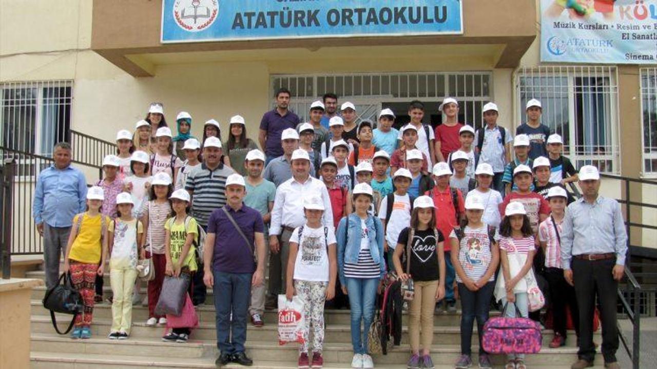 Araban'da ortaokul öğrenciler için Çanakkale gezisi