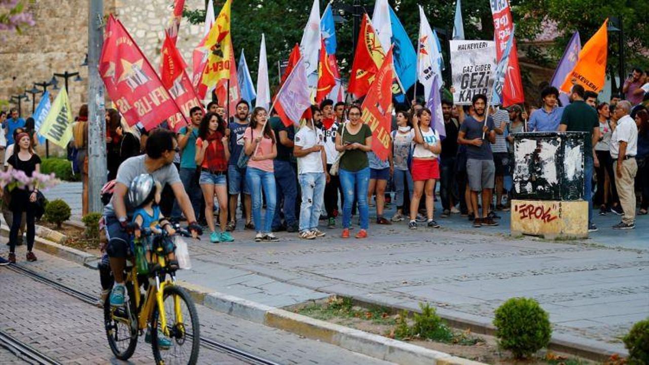 Antalya'da Gezi Parkı eylemi