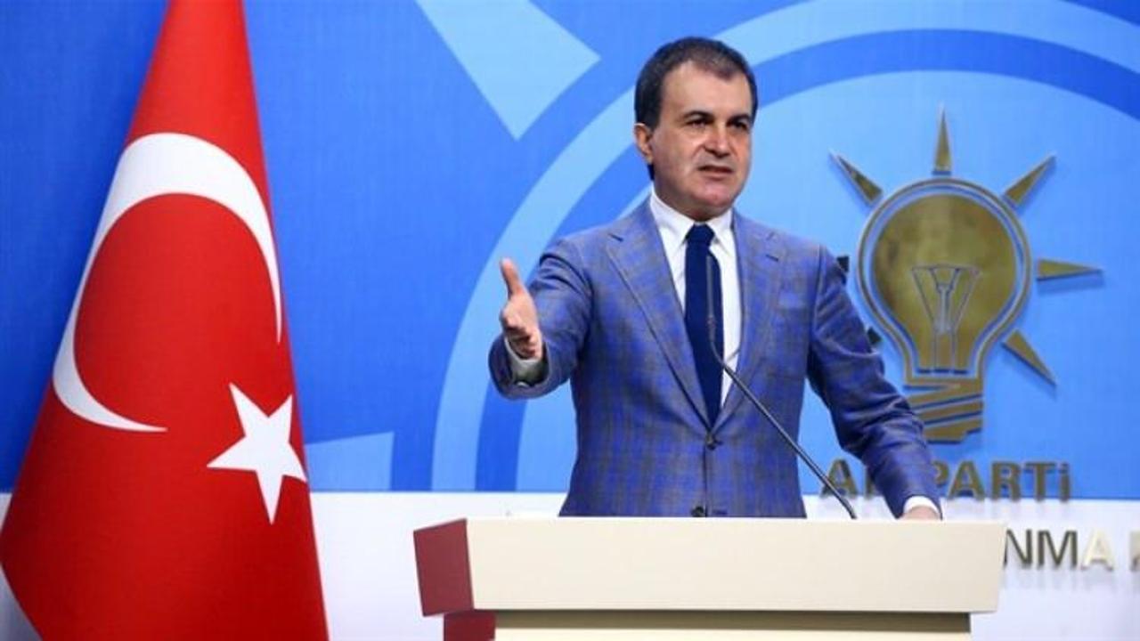 Bakan Ömer Çelik'ten AB hakkında kritik mesaj