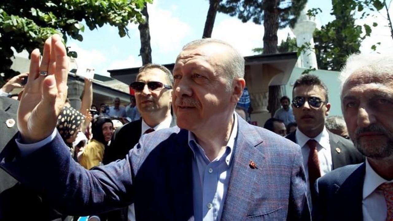 Cumhurbaşkanı Erdoğan 1 ay sonra evinde